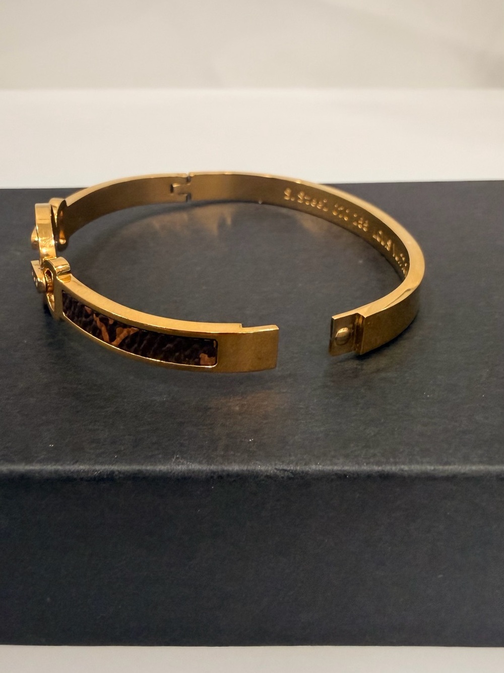 Gold-Tone Bangle Bracelet
